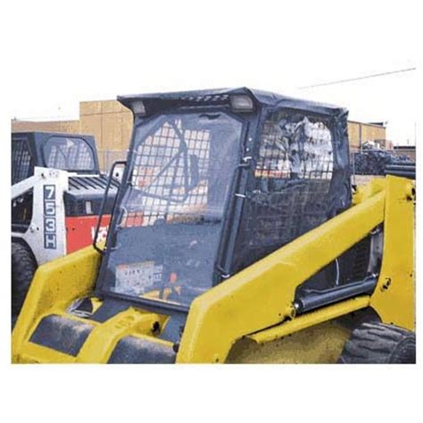 skid steer enclosures reviews|skid steer door.